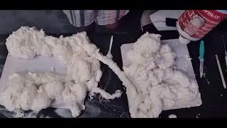 Foam Texture Art Disaster! Educational and Funny!!!