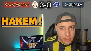 Yanlış hakem kararlarından bıktım! Galatasaray - Kasımpaşa maçını izledim ve yorumladım.