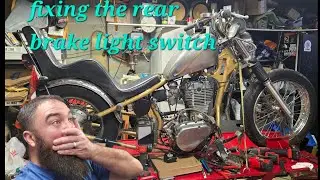 Задние стоп-сигналы Suzuki Savage Hardtail