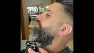 free learning beard cut #fadegameir #menshair #barbershop # #mensfashion #fadegame #beardlife