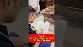 Top 5 books to read in 2025 to build Discipline#learning#inspiration