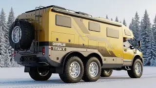 Caterpillar Titan X 2026 года &mdash; это настоящий монстр на колёсах, который переосмысливает понятие ...
