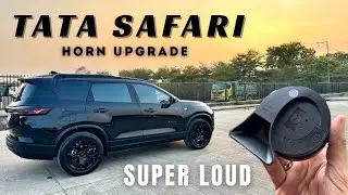 Tata Safari Horn Upgrade!  - अब आवाज़ में दम है!