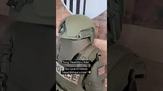 Our new Level III Ballistic Helmets, for Next Level.. Coverage
