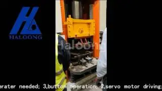 315 fire brick press machine www.haloong.com
