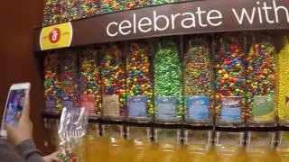 M&M world in Las Vegas