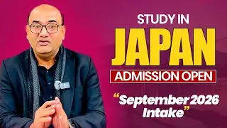 Study in Japan 2026 | Japan Student Visa Update | Apply September 2026 Intake | Student Visa 2026
