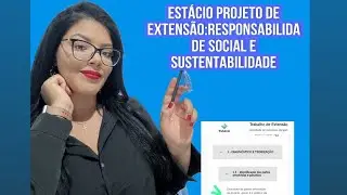 Momento dica projeto de extensão Estácio: tema sustentabilidade #estaciodesa #projetodeextensao