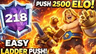 Clash Royale : Push 2500 ELO sans forcer (Ladder EASY)