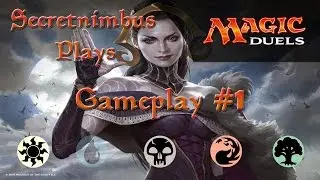 Let's Play Magic Duels  - W/B/R/G Superfriends Deck - Gameplay #1