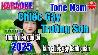 Chiếc Gậy Trường Sơn Karaoke Tone Nam - New Duy Thắng