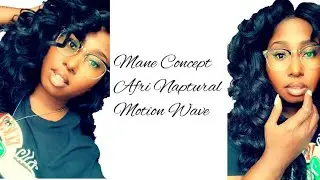 Mane Concept Afri Naptural 2X BOUNCE MOTION WAVE Crochet Braid 18