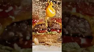 BURGER CUTTING #shorts