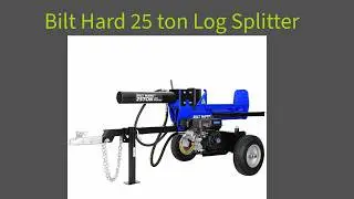 Built Hard 25 ton log splitter