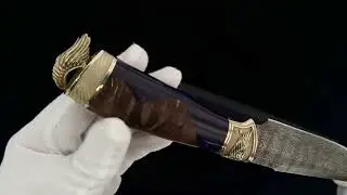 Angel Wings &mdash; One of a Kind Handmade Knife Sculpture | Full View