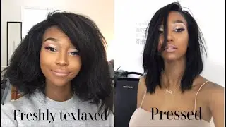 Texlaxing my hair! | Hair journey May 2019