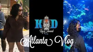 Atlanta Vlog 2021 | Girls Trip | KOD | Georgia Aquarium | MLK House (pt. 2)