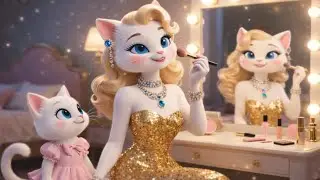 👑 Princess Kitty&rsquo;s Royal Story | Cute Fairy Tale Cat Animation 🐱✨#PrincessKitty #CuteCat #RoyalCat