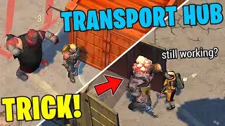 TRANSPORT HUB TRICK ! All Bosses: Miner and Butcher Tested 2025  | Last Day On Earth Survival
