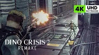 Dino Crisis 2 Remake (2025) Gameplay 4K