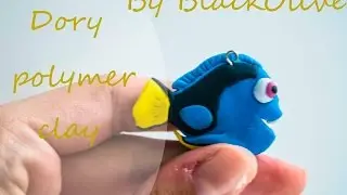 РЫБКА ДОРИ❁ПОЛИМЕРНАЯ ГЛИНА❁BLACKOLIVE