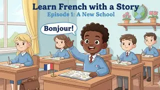 Learn French with a Story &ndash; Episode 1: A New School 