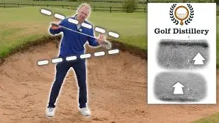 How to Hit Bunker Shots on an Upslope (Uphill) or a Downslope (Downhill)