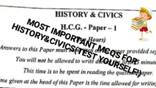 Most Important Mcqs for Icse History and Civics | Time is running out | Score 95+