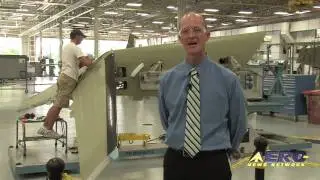 Aero-TV:  CJ4 Precision Assembly Pt. 3 - Cessna's Wing Construction Jigs