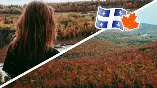 Les couleurs de l'AUTOMNE au QU&Eacute;BEC !! | VLOG - CAMILLE D