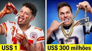 O que astros da NFL compraram: de 1 dólar a 300 milhões!