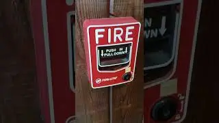 OAK HILL POOL ENTRANCE FIRE ALARM !🎱 🔥 📛 