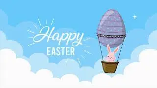 Free Happy Easter Post Video Template (Customizable) - FlexClip