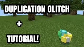 ✔MCPE Duplication Glitch 0.13.0 + Tutorial!