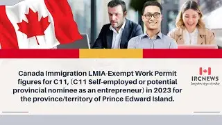 LMIA-Exempt Work Permit (C11) | Self-employed or potential provincial nominee PEI (2023)