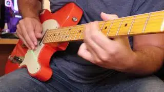 Derek Trucks style slide blues solo without a slide