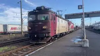 EC 068 & 002 ale depoului Arad surprinse la manevre prin gara Craiova cu un mecanic de treabă 