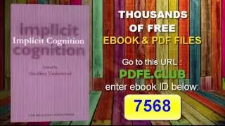 Implicit Cognition