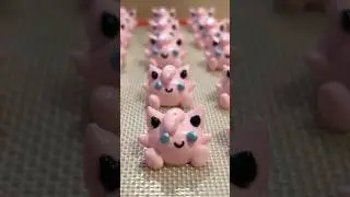 Jigglypuff Pokemon Meringues