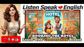English Scene Conversation - 'Booking Hotel&rsquo;