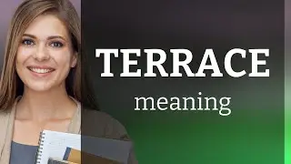 Terrace &mdash; TERRACE meaning