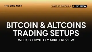 🟢 LIVE | Crypto Market Review - Trading Setups for Bitcoin & Altcoins