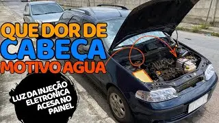 Luz da injeção eletrônica acesa no painel do fiat palio weekend 1.3 16v