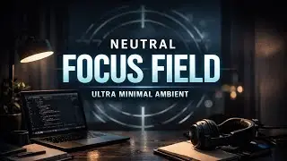 Neutral Focus Field &ndash; Ultra Minimal Ambient for Deep Work & Study | Calmoria
