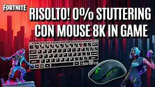 RISOLTO! MOUSE KEYBOARD 8000HZ 0% STUTTERING FORTNITE COD VALORANT GUIDA FPS COACHING