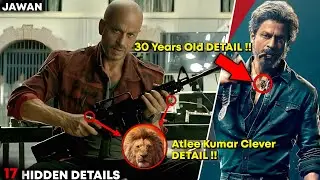 16 Amazing HIDDEN DETAILS you Missed in JAWAN | Decoding JAWAN |#jawan #shahrukh