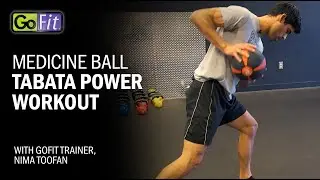 GoFit Medicine Ball: TABATA Cardio & Power Workout