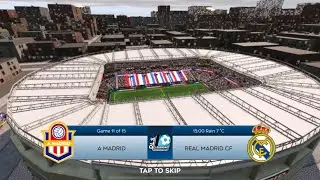 Atlético de Madrid Vs Real Madrid CF