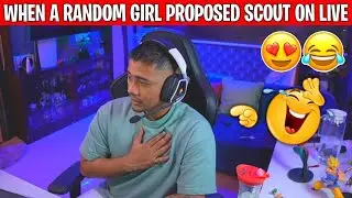 When a Random Girl Propose Scout 😍 on Live Stream | #Scout