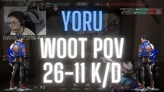 TH Wo0t POV Yoru on Bind 26-11 K/D (VALORANT Pro POV)